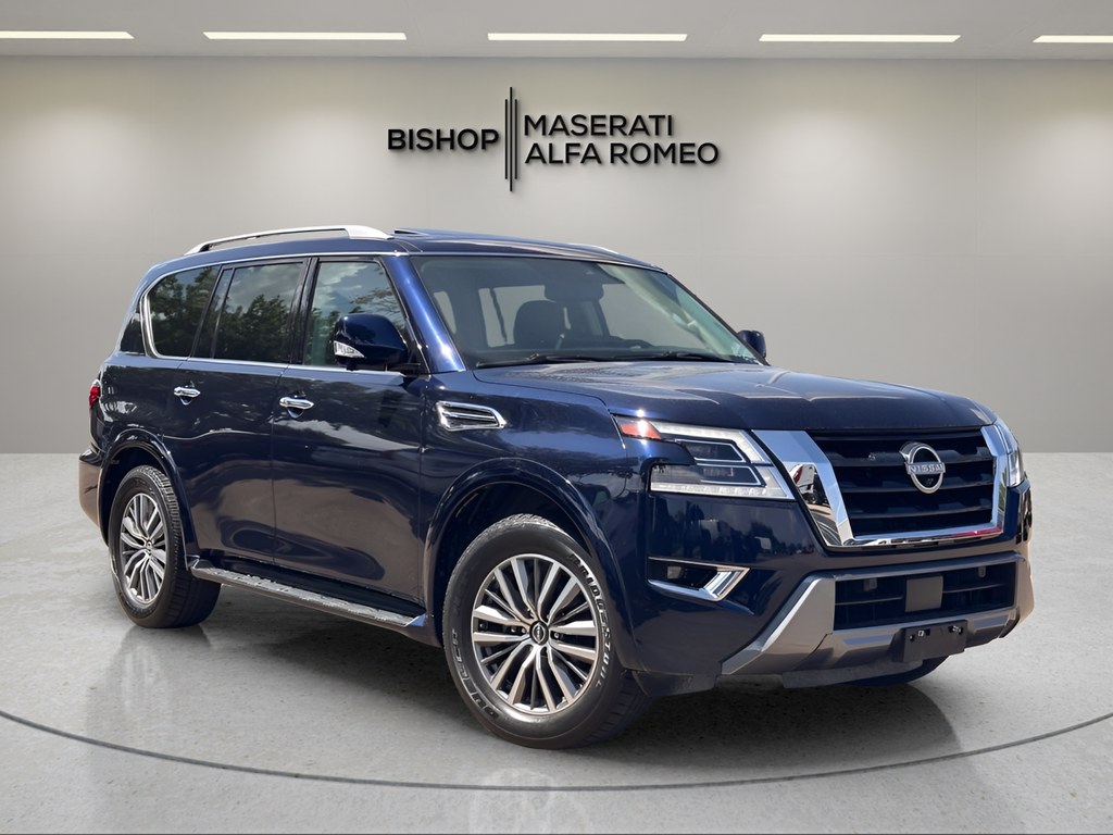 Hermosa Blue Pearl 2024 Nissan Armada SUV / Crossover 4X2 7-Speed Automatic
