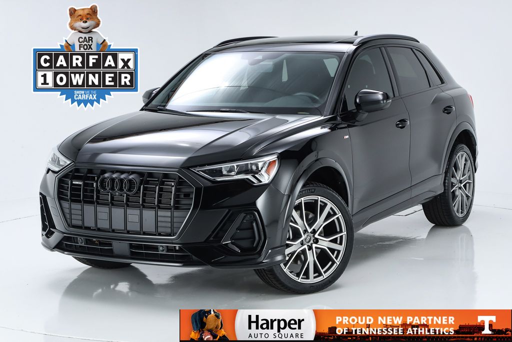 Mythos Black Metallic 2025 Audi Q3 SUV / Crossover All-Wheel Drive 8-Speed Automatic