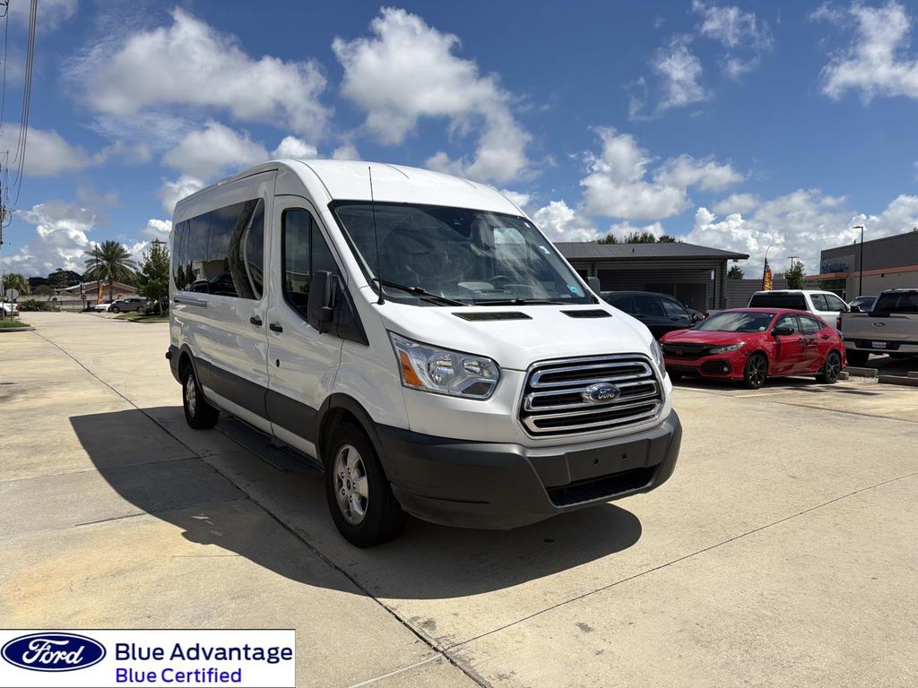 2019 Ford Transit Passenger 350 XLT Medium Roof LWB RWD with Sliding Passenger-Side Door