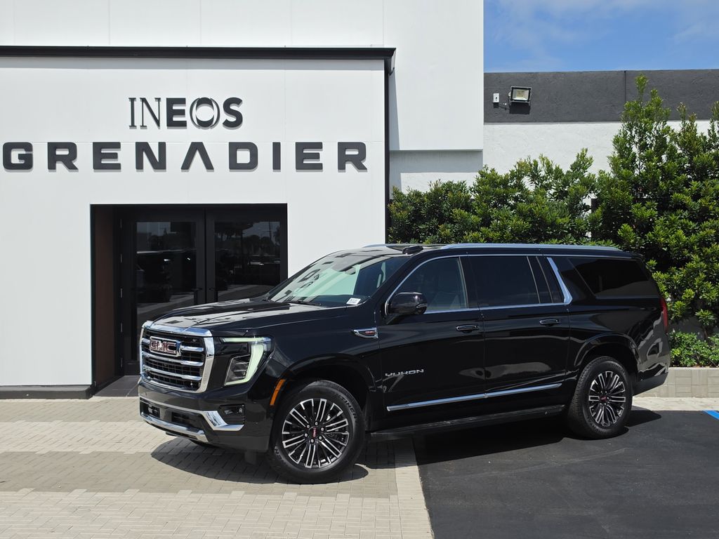Onyx Black 2025 GMC Yukon XL Elevation RWD SUV / Crossover 4X2