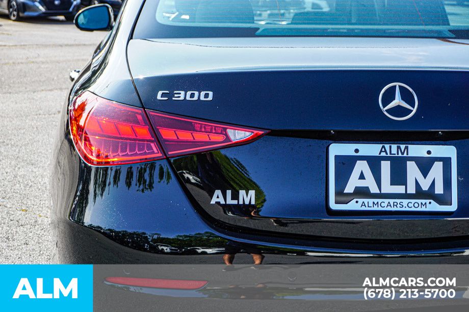 Used 2025 Black Mercedes-Benz C 300 image 12