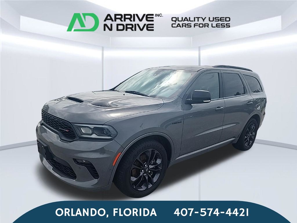 Gray 2022 Dodge Durango SUV / Crossover All-Wheel Drive 8-Speed Automatic