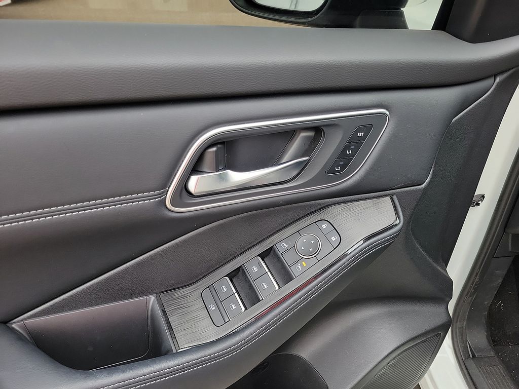 2026 Nissan Rogue Platinum White at Brown Honda