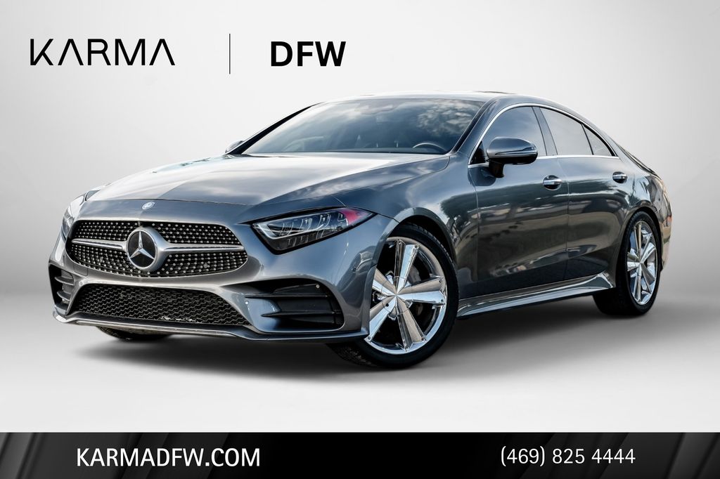Selenite Gray Metallic 2019 Mercedes-Benz CLS 450 4MATIC Sedan All-Wheel Drive 9-Speed Automatic