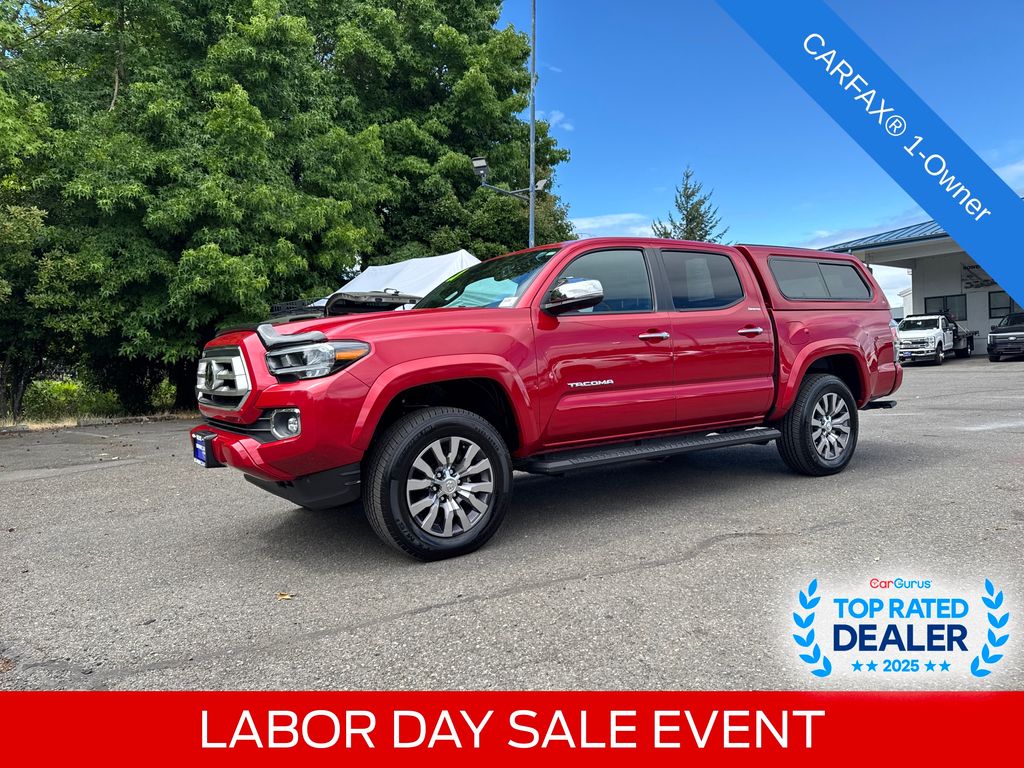 Barcelona Red Metallic 2021 Toyota Tacoma Pickup Truck Four-Wheel Drive 6-Speed Automatic