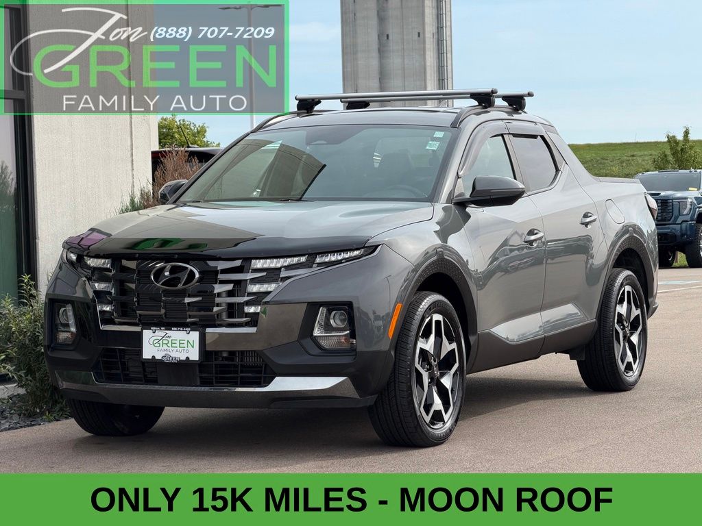 Hampton Gray 2024 Hyundai Santa Cruz Pickup Truck All-Wheel Drive Automatic