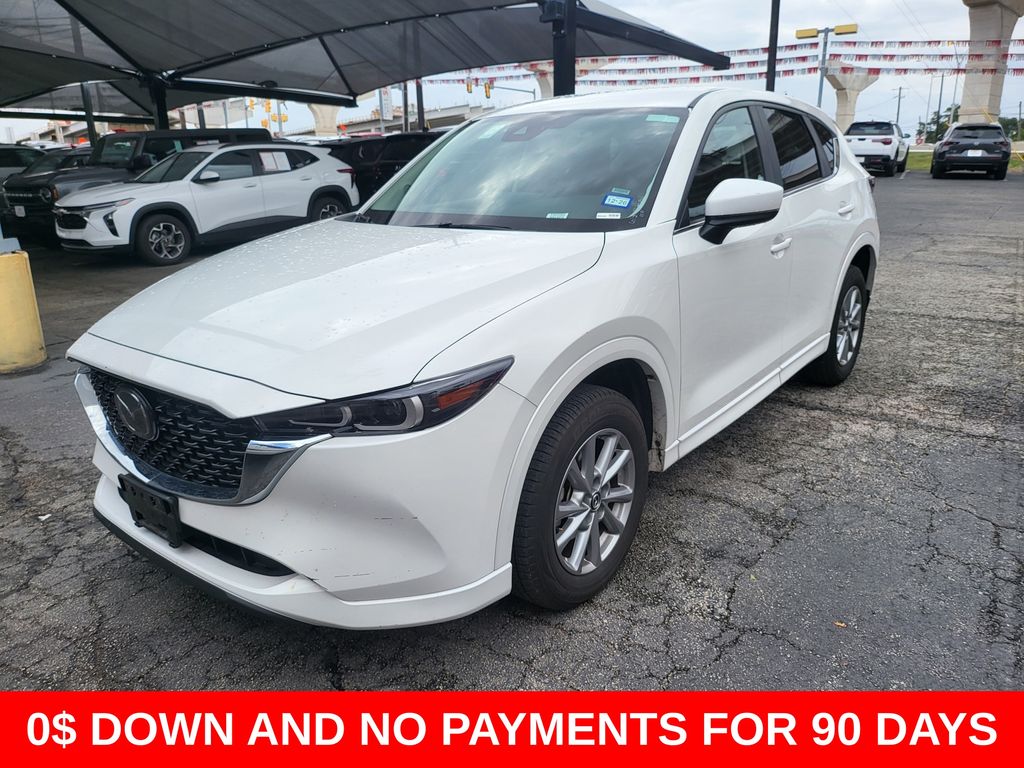 Rhodium White Metallic 2025 Mazda CX-5 2.5 S Select AWD SUV / Crossover All-Wheel Drive 6-Speed Automatic