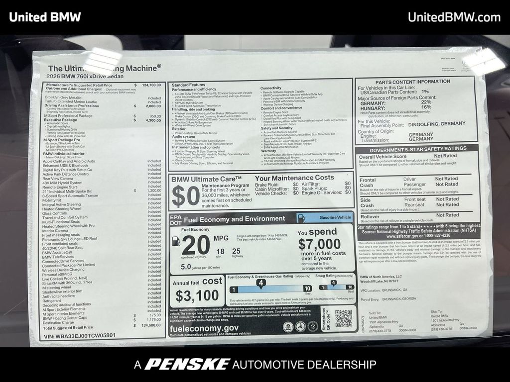 Thumbnail: 2026 BMW 7 Series - 23