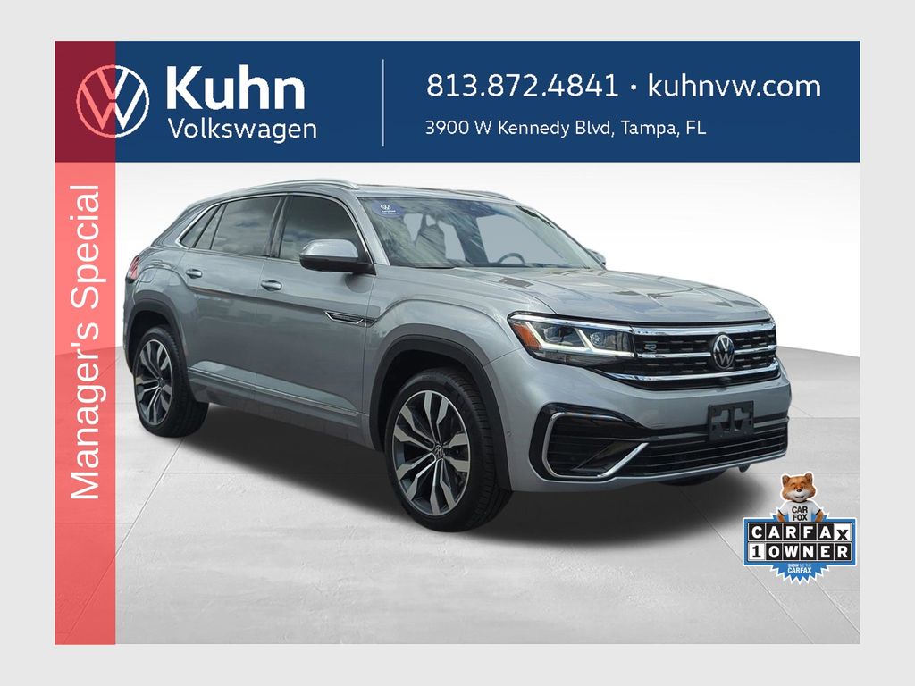 Pyrite Silver Metallic 2023 Volkswagen Atlas Cross Sport SUV / Crossover All-Wheel Drive 8-Speed Automatic