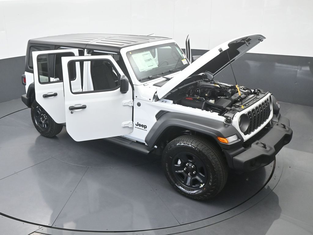 New 2026 Bright White Clearcoat Jeep Sport image 68