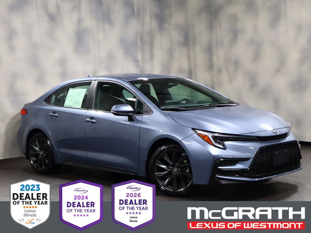 Celestite 2025 Toyota Corolla Sedan Front-Wheel Drive Continuously Variable Transmission