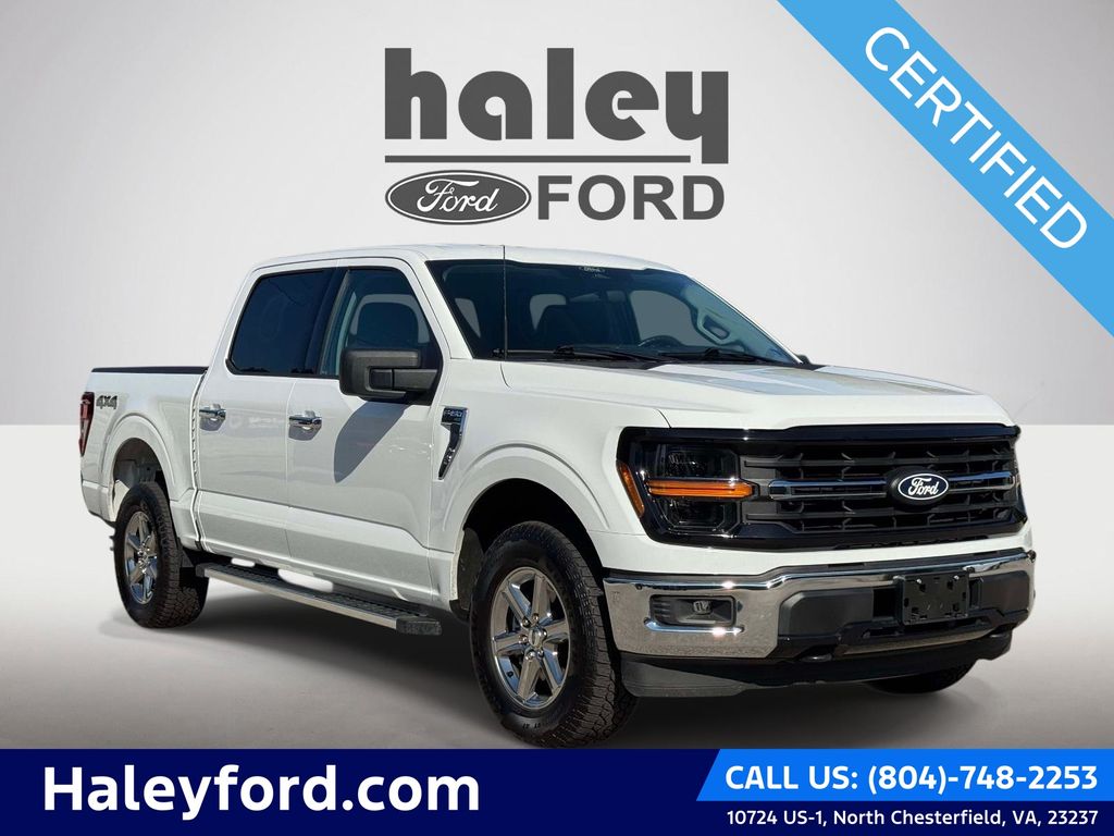 Oxford White 2025 Ford F-150 Pickup Truck Four-Wheel Drive Automatic