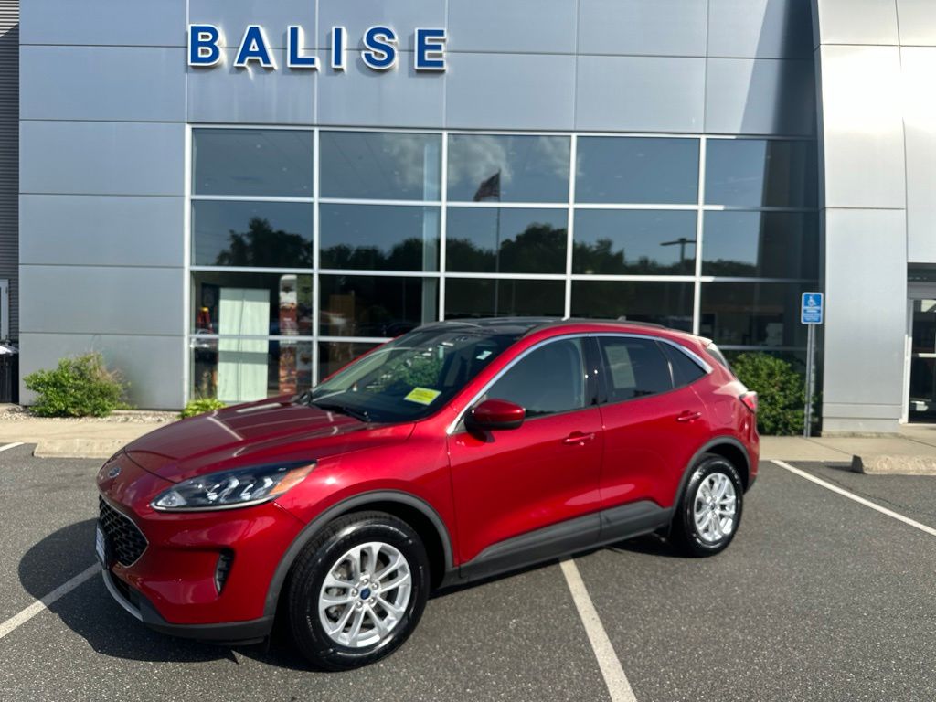 Red Metallic 2020 Ford Escape SUV / Crossover All-Wheel Drive 8-Speed Automatic