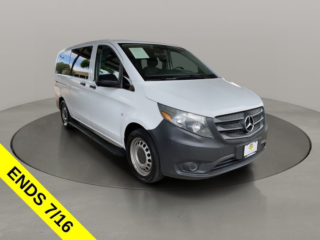 Arctic White 2016 Mercedes-Benz Metris Van Rear-Wheel Drive 7-Speed Automatic