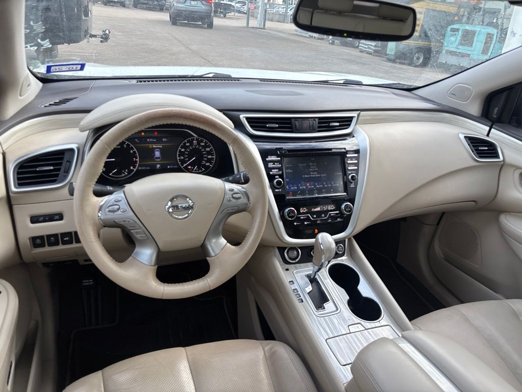 2017 Nissan Murano Platinum White at Bayway Cadillac of The Woodlands