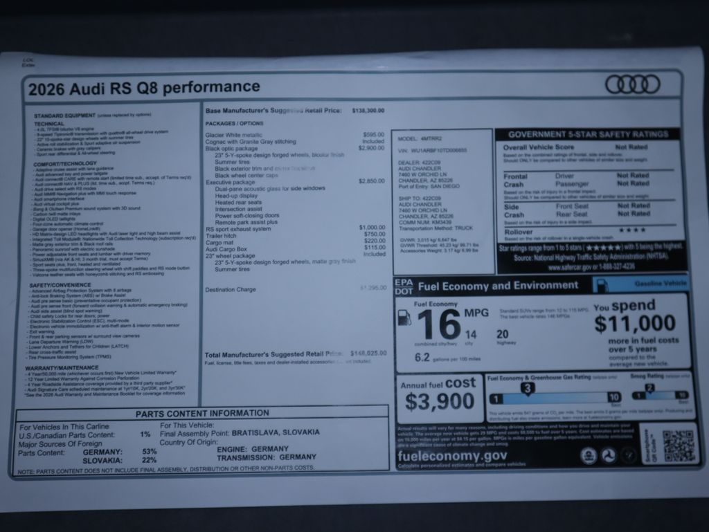 Thumbnail: 2026 Audi RS Q8 - 9