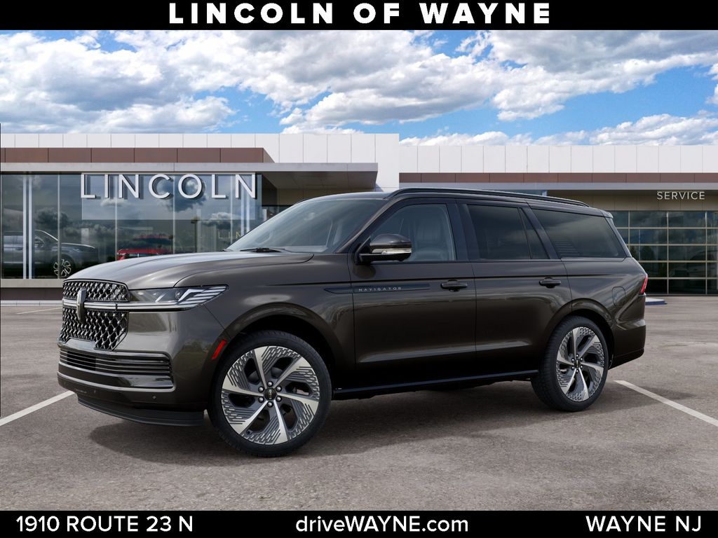Black (Chroma Caviar Dark Gray Metallic Clearcoat) 2027 Lincoln Navigator SUV / Crossover Four-Wheel Drive Automatic