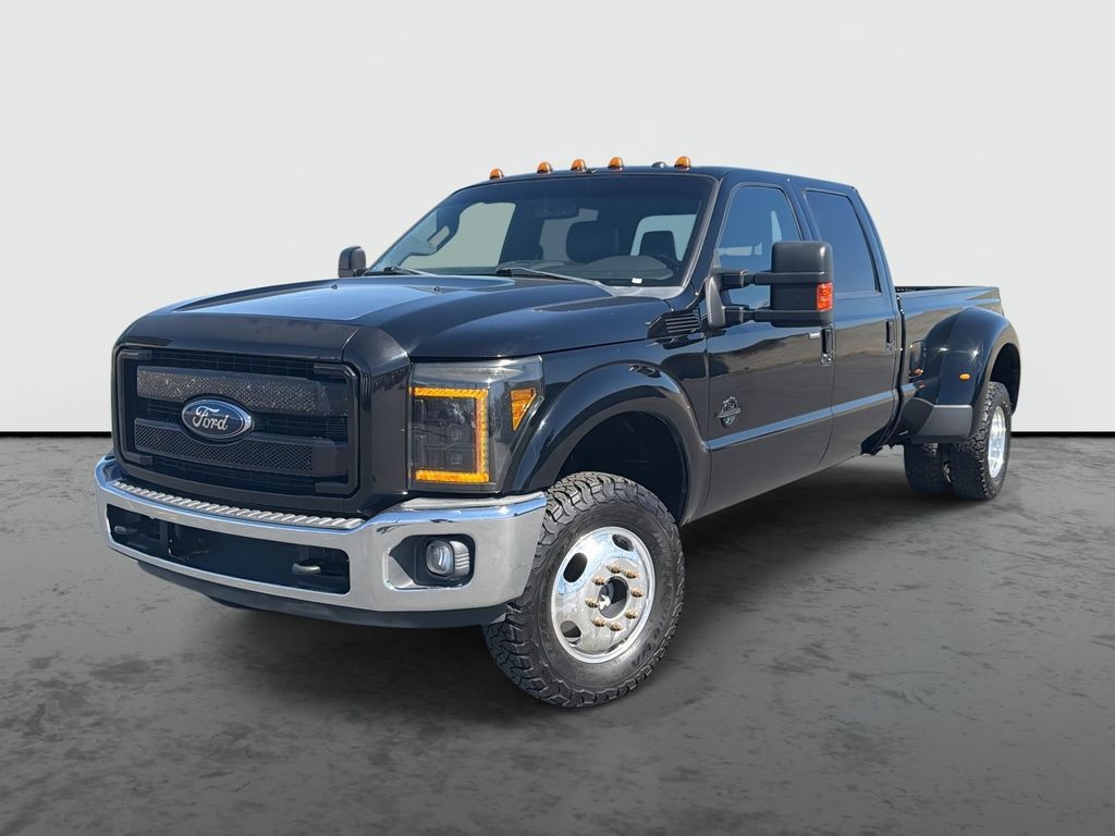 Shadow Black 2016 Ford F-350 Super Duty Lariat Crew Cab LB DRW 4WD Pickup Truck Four-Wheel Drive 6-Speed Automatic