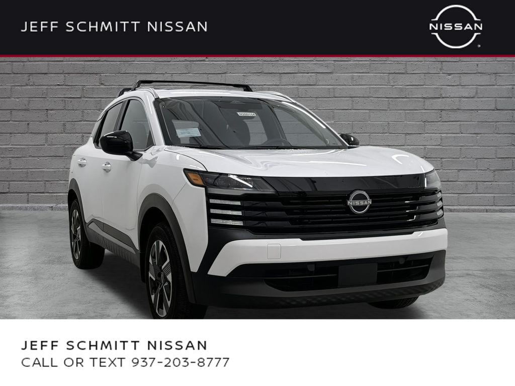 White (Fresh Powder) 2026 Nissan Kicks SUV / Crossover All-Wheel Drive Continuously Variable Transmission