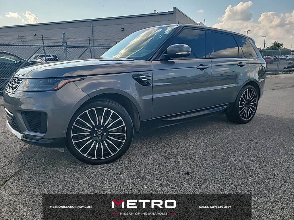 Silver 2018 Land Rover Range Rover Sport SUV / Crossover All-Wheel Drive 8-Speed Automatic