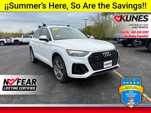 White 2025 Audi Q5 SUV / Crossover All-Wheel Drive 7-Speed Automatic