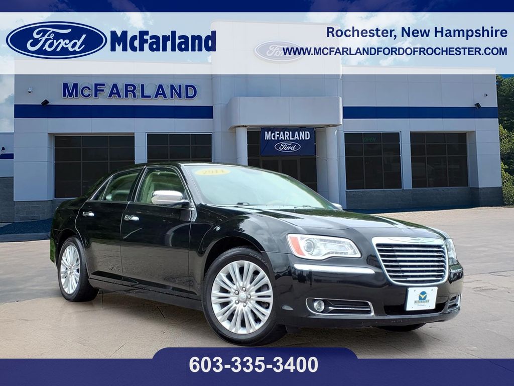 Gloss Black 2014 Chrysler 300 Sedan All-Wheel Drive 5-Speed Automatic