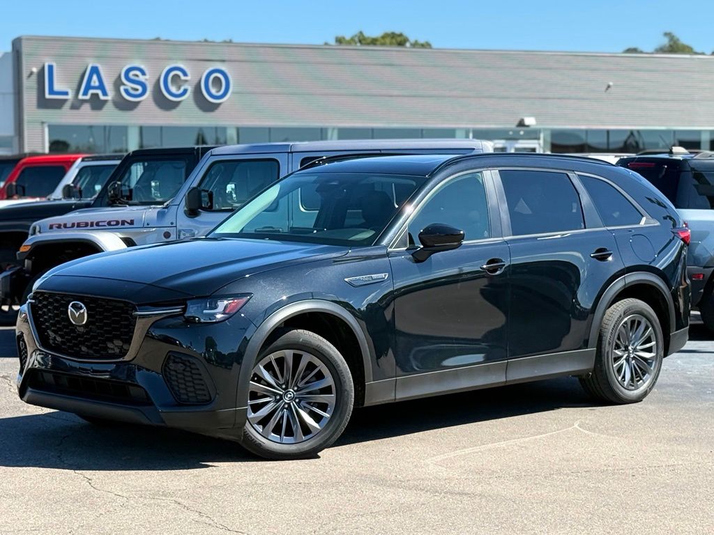 Jet Black 2025 Mazda CX-70 SUV / Crossover All-Wheel Drive 8-Speed Automatic