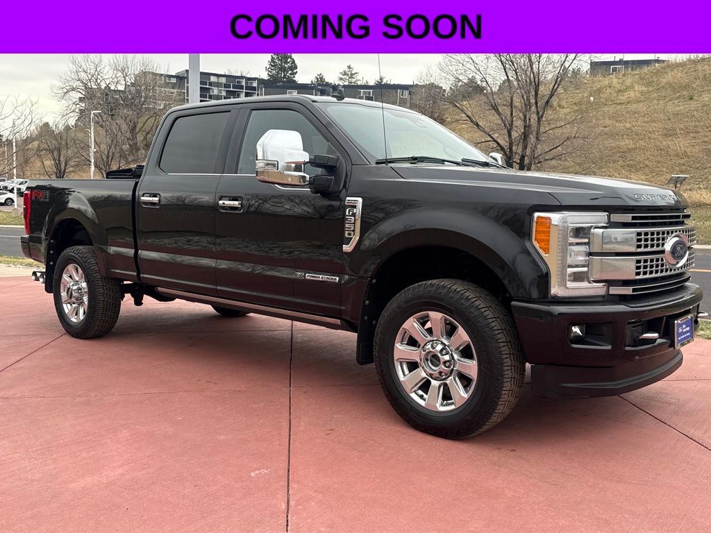 2019 Ford F-350 Super Duty Platinum Crew Cab 4WD