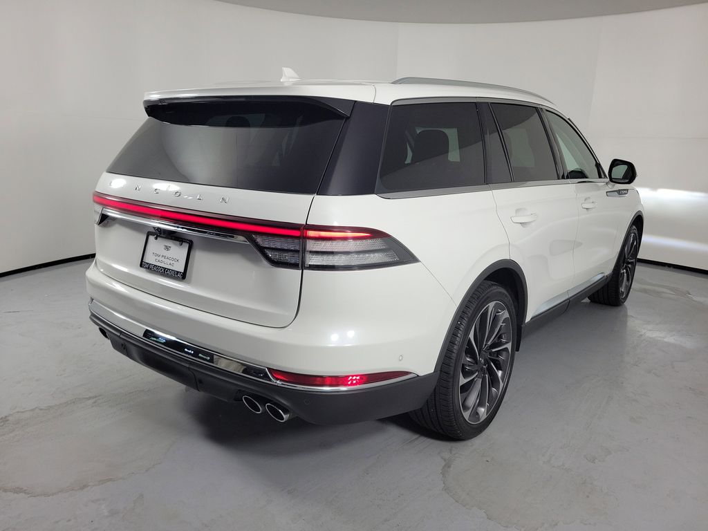 2021 Lincoln Aviator Reserve White at Bayshore Chrysler Jeep Dodge Ram