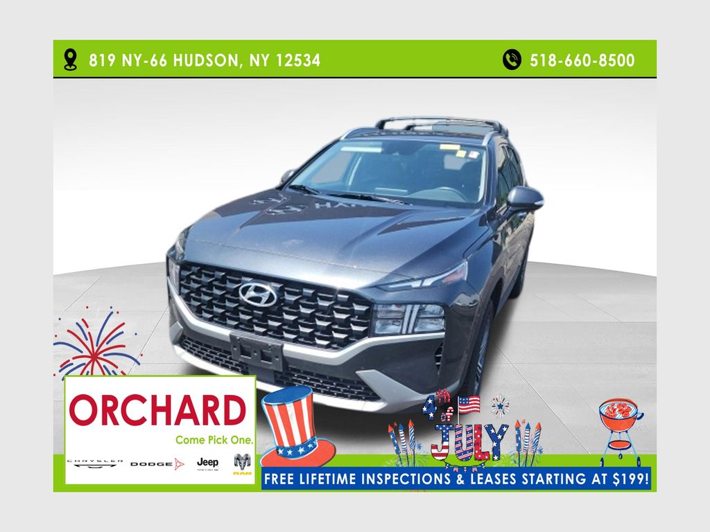 Portofino Gray 2023 Hyundai Santa Fe SUV / Crossover All-Wheel Drive 8-Speed Automatic