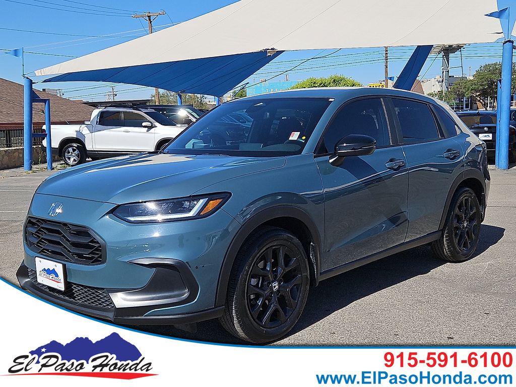 Nordic Forest Pearl 2024 Honda HR-V Sport FWD SUV / Crossover Front-Wheel Drive Continuously Variable Transmission