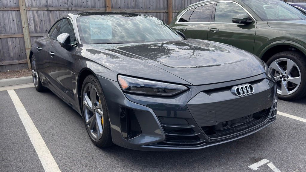 Daytona Gray Pearl 2023 Audi e-tron GT Sedan All-Wheel Drive 1-Speed Automatic