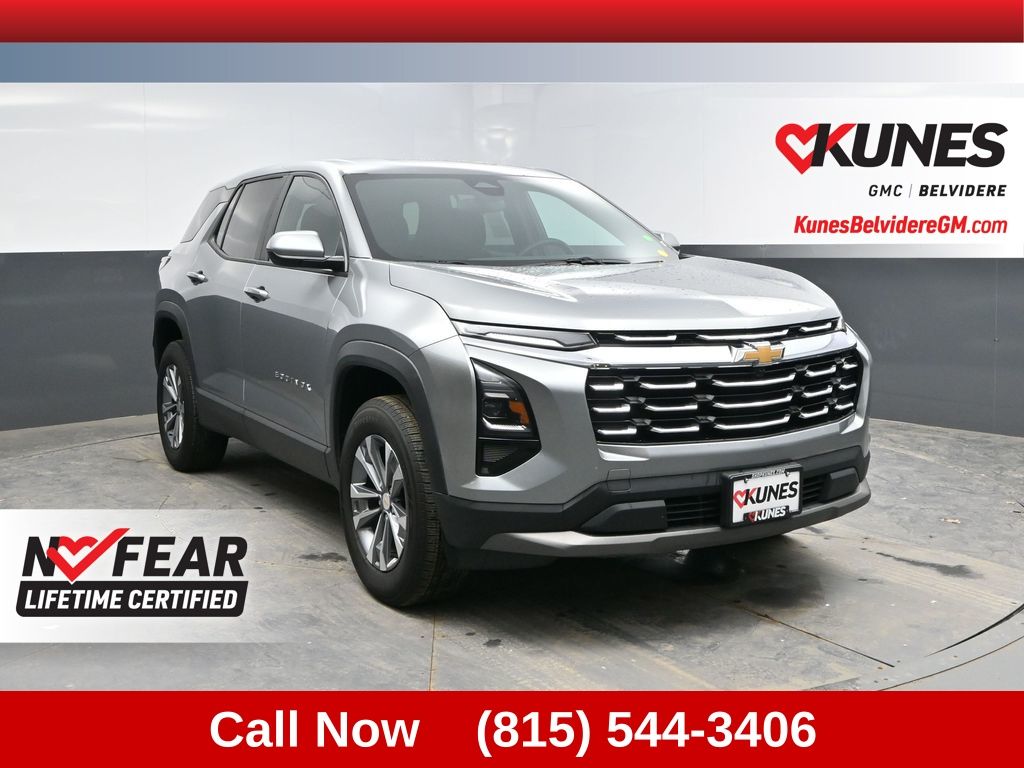 Sterling Gray Metallic 2025 Chevrolet Equinox LT FWD SUV / Crossover Front-Wheel Drive Continuously Variable Transmission