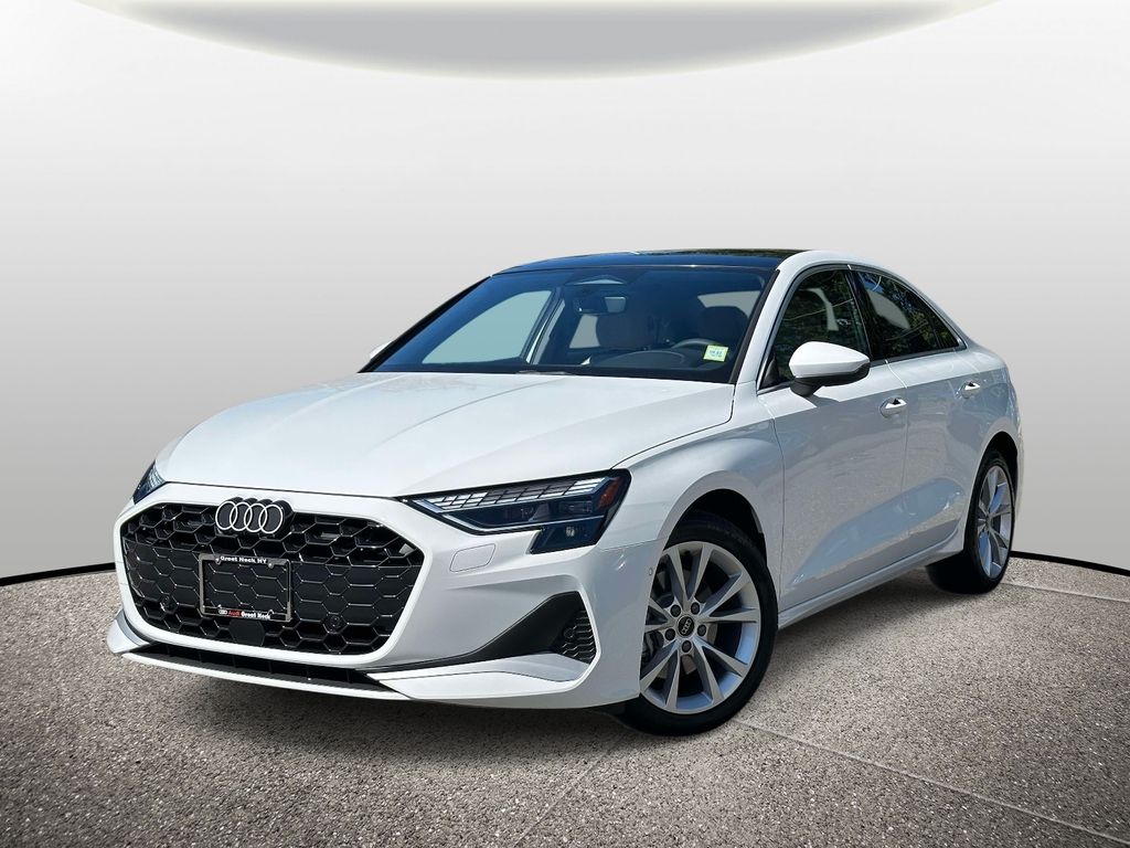 White 2026 Audi A3 Hatchback All-Wheel Drive 7-Speed Automatic