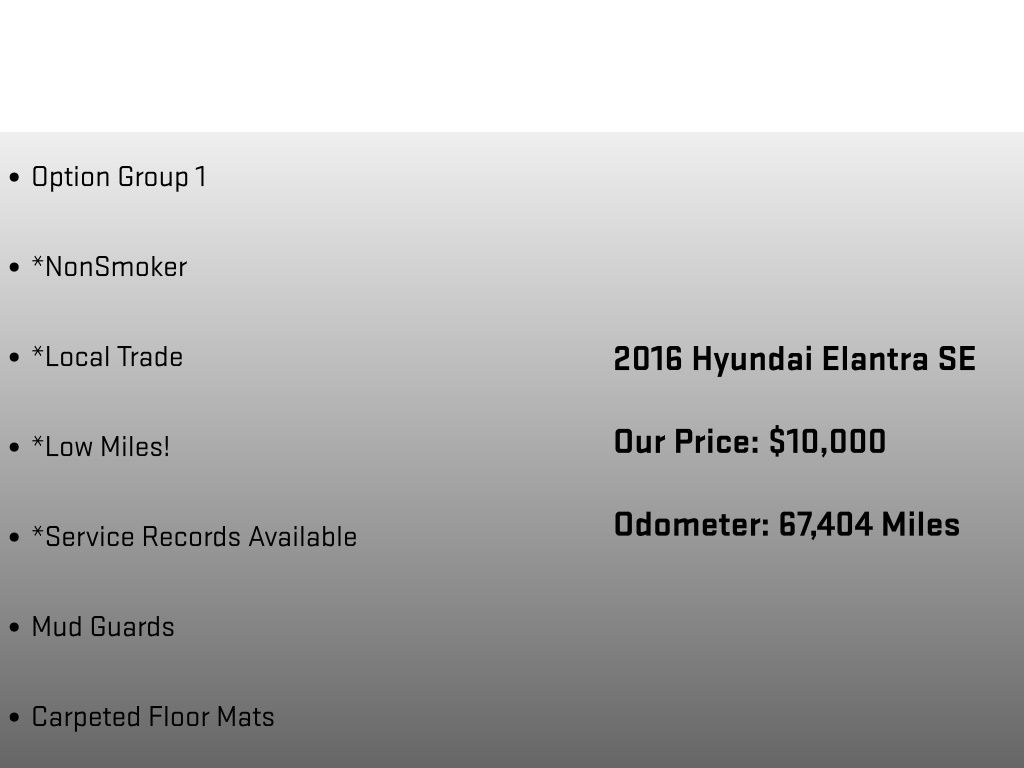 2016 Hyundai Elantra SE Red at Luther Ford