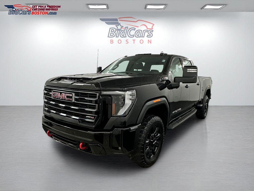 Black 2025 GMC Sierra 2500HD Pickup Truck Four-Wheel Drive Automatic