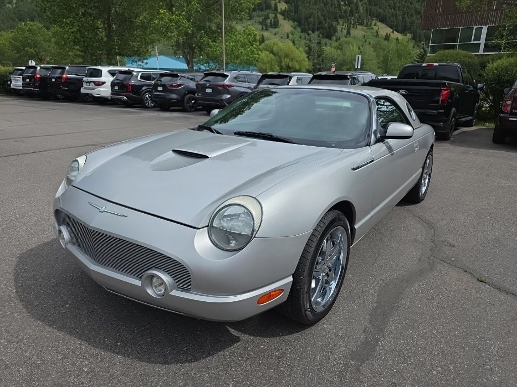 Silver 2005 Ford Thunderbird Convertible Rear-Wheel Drive 5-Speed Automatic