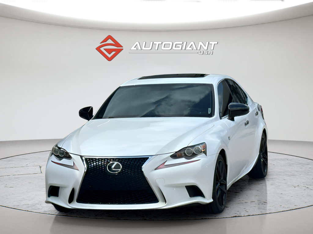 White 2015 Lexus IS 250 Crafted Line Sedan AWD Sedan All-Wheel Drive 6-Speed Automatic