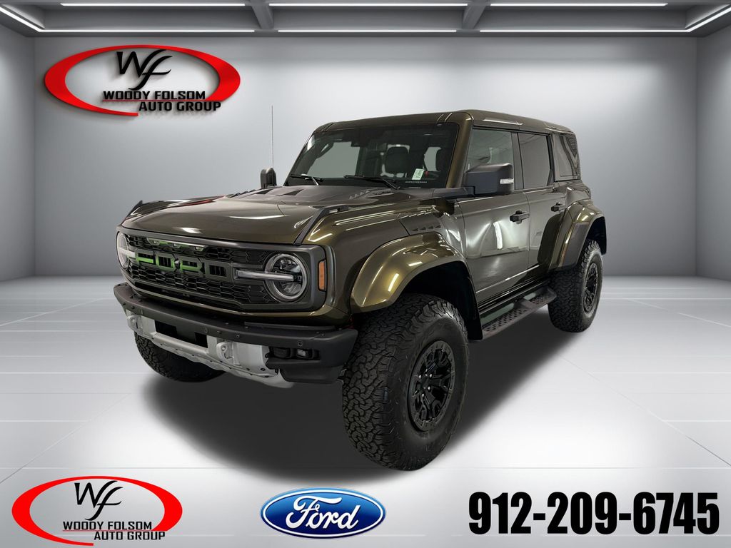Shelter Green Metallic 2026 Ford Bronco Raptor SUV / Crossover Four-Wheel Drive Automatic