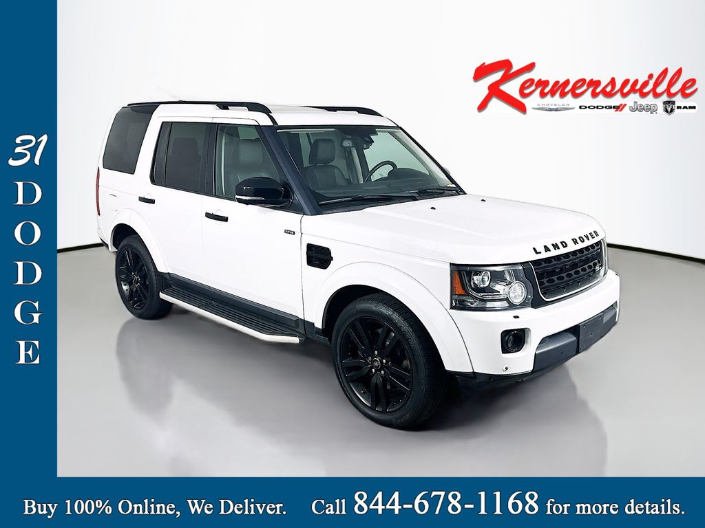 White 2016 Land Rover LR4 HSE AWD SUV / Crossover All-Wheel Drive 8-Speed Automatic