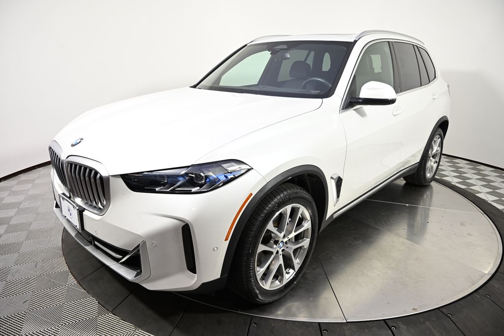 Mineral White Metallic 2024 BMW X5 SUV / Crossover All-Wheel Drive 8-Speed Automatic