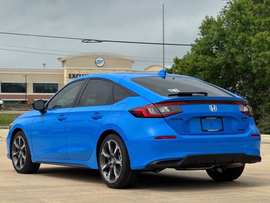 2026 Honda Civic Hybrid Sport Touring Blue at Community Honda