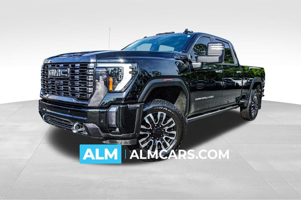 Onyx Black 2024 GMC Sierra 3500HD Pickup Truck Four-Wheel Drive Automatic