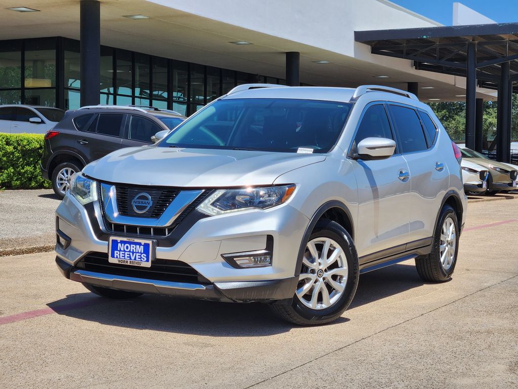 Brilliant Silver 2017 Nissan Rogue SUV / Crossover Front-Wheel Drive Continuously Variable Transmission