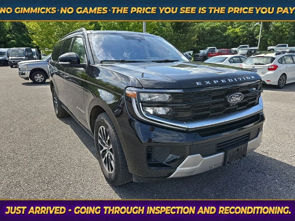 Black Metallic 2025 Ford Expedition SUV / Crossover Four-Wheel Drive Automatic