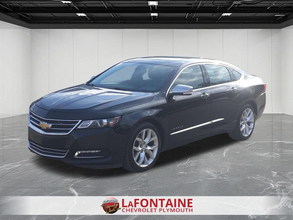 Black Metallic 2018 Chevrolet Impala Sedan Front-Wheel Drive 6-Speed Automatic Overdrive