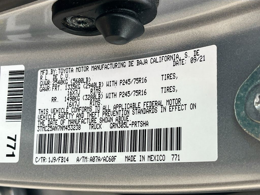 Used 2022 Silver Toyota SR image 28