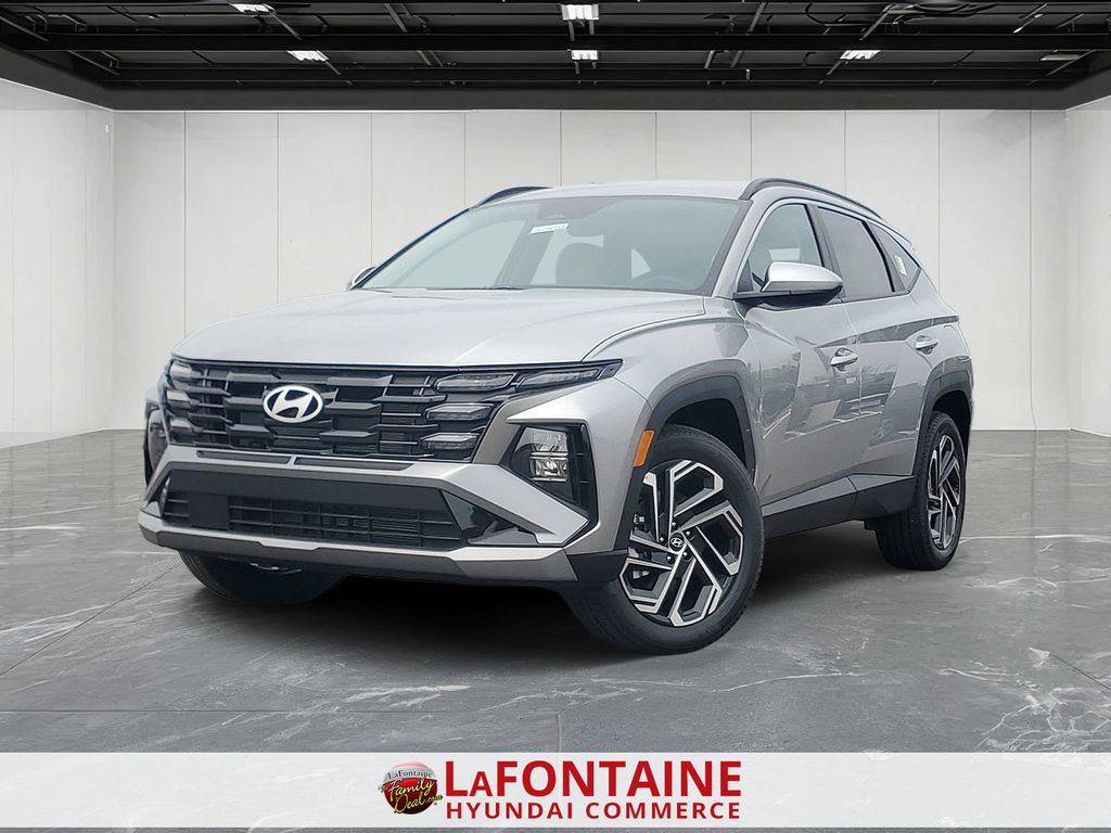 Shimmering Silver 2026 Hyundai Tucson SUV / Crossover All-Wheel Drive 8-Speed Automatic