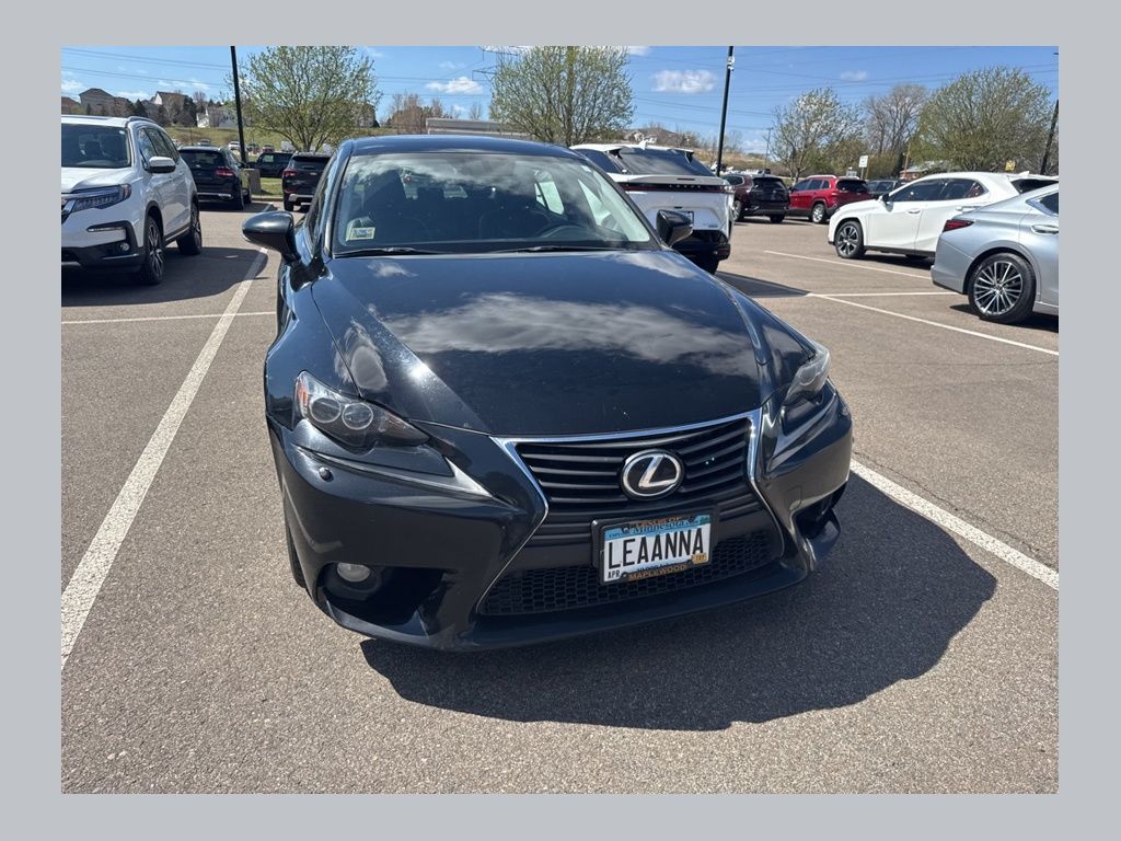Black (Obsidian) 2014 Lexus IS 250 Sedan AWD Sedan All-Wheel Drive 6-Speed Automatic