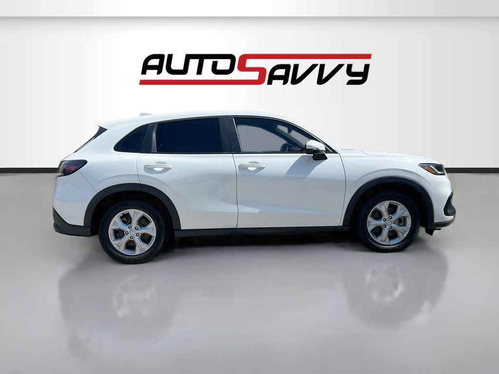 2023 Honda HR-V LX White at Central Houston Nissan